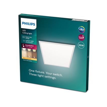 Philips - LED Aptumšojams griestu gaismeklis SCENE SWITCH LED/36W/230V 2700K