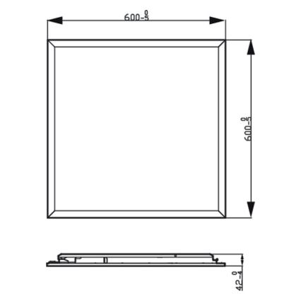 Philips - LED Aptumšojams griestu gaismeklis SCENE SWITCH LED/36W/230V 2700K