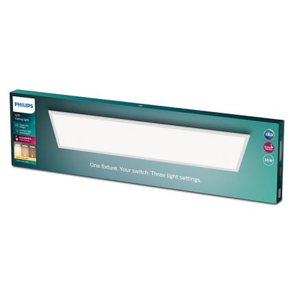 Philips - LED Aptumšojams griestu gaismeklis SLIM SCENE SWITCH LED/36W/230V 2700K