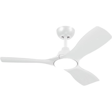 Philips - LED aptumšojams griestu ventilators OLAS LED/24W/230V Ø 106 cm balts + tālvadības pults