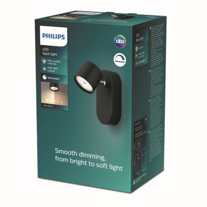 Philips - LED Aptumšojams sienas starmetis LED/4,5W/230V