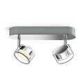 Philips - LED Aptumšojams starmetis 2xLED/4,5W/230V