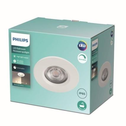 Philips - LED Aptumšojams vannas istabas gaismeklis DIVE LED/5W/230V 2700K IP65