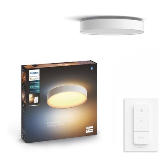 Philips - LED Aptumšojams vannas istabas gaismeklis Hue DEVERE LED/19,2W/230V IP44 d. 381 mm 2200-6500K + tālvadības pults