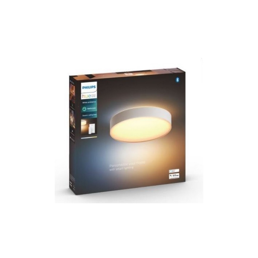 Philips - LED Aptumšojams vannas istabas gaismeklis Hue DEVERE LED/33,5W/230V IP44 d. 425 mm 2200-6500K + tālvadības pults