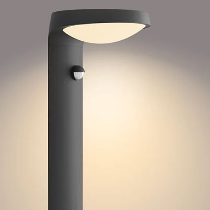 Philips - LED Āra lampa ar sensoru LED/9W/230V 2700K IP44