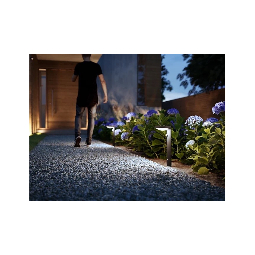 Philips - LED Āra lampa ar sensoru LED/9W/230V 4000K IP44