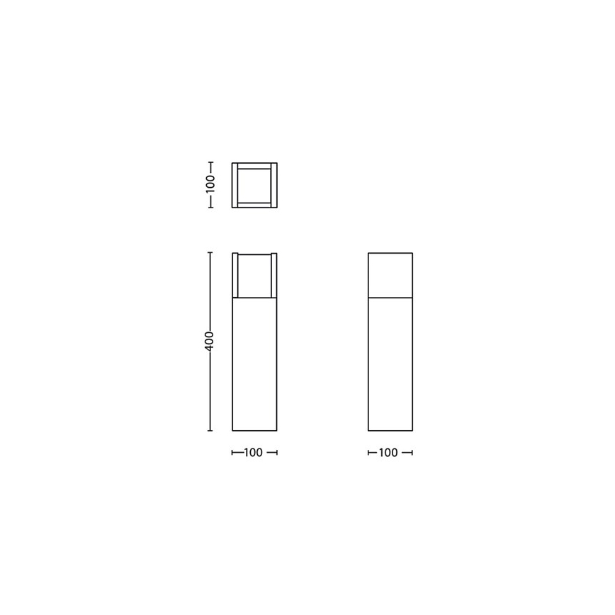 Philips - LED Āra lampa LED/3,8W/230V 40 cm 3000K IP44