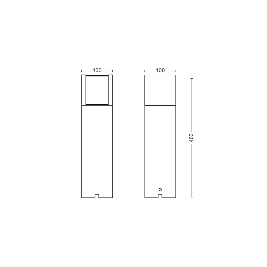 Philips - LED Āra lampa LED/6W/12V 2700K IP44