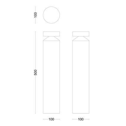 Philips - LED Āra lampa LAVEN LED/6W/230V 4000K IP44