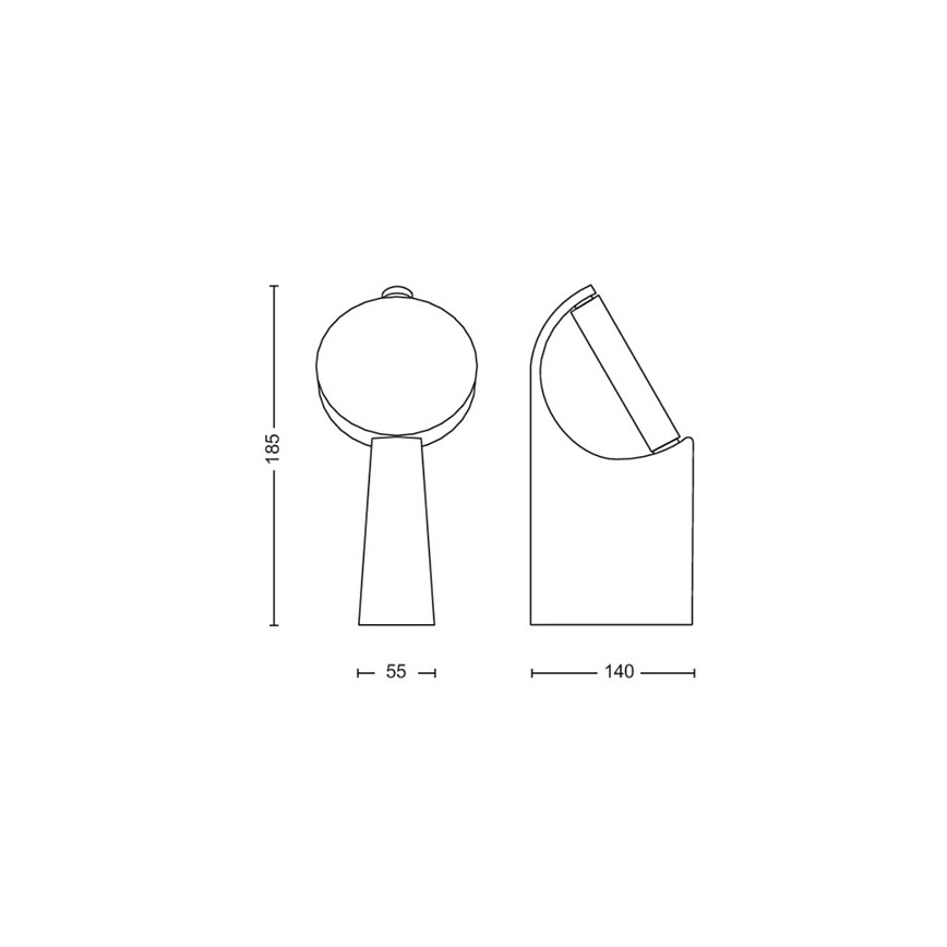 Philips - LED Āra lampa LED/7W/230V 4000K IP44