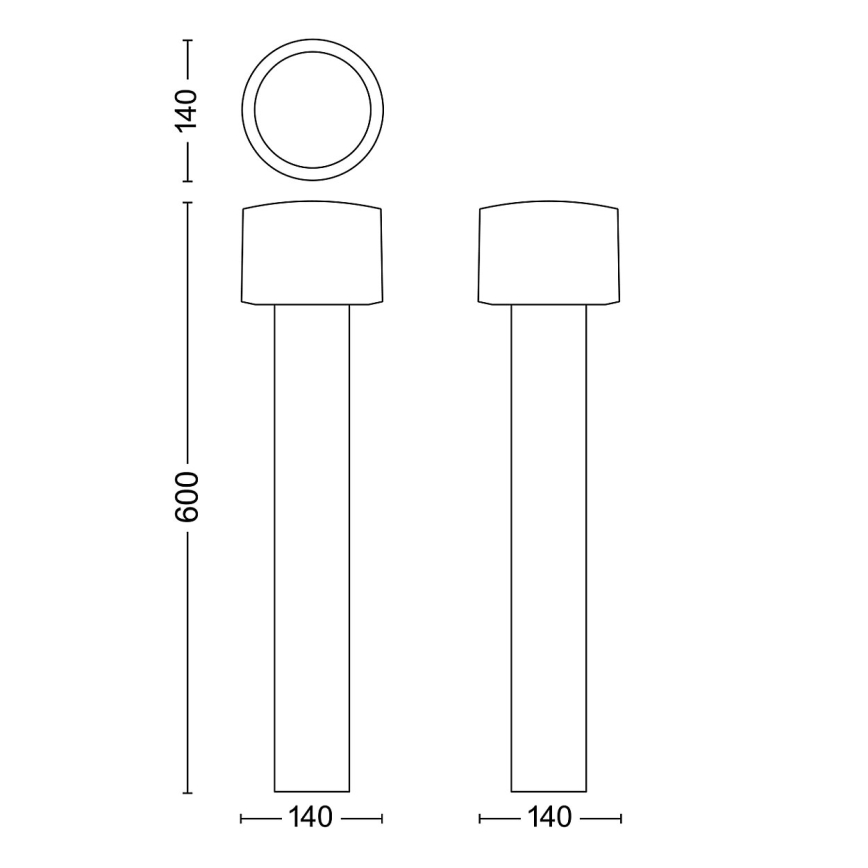 Philips - LED Āra lampa OTIS LED/4,3W/230V 2700K IP44