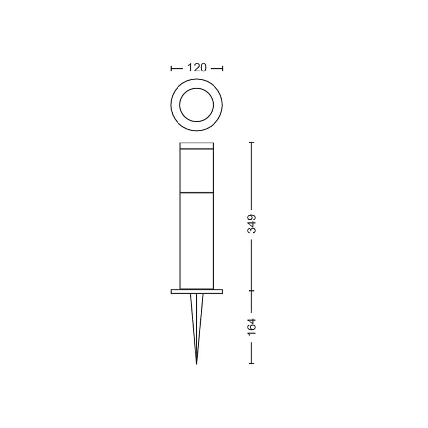 Philips - LED Āra lampa GARDENLINK LED/6W/12V 4000K IP44