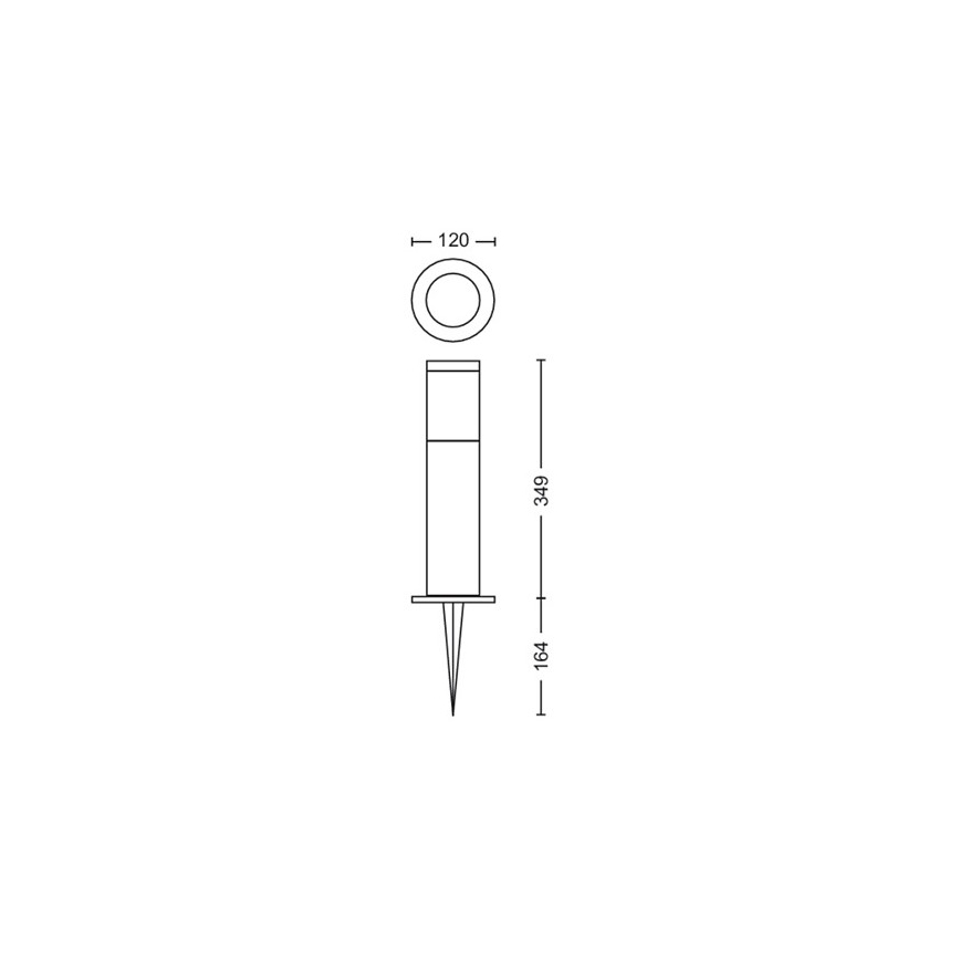 Philips - LED Āra lampa GARDENLINK LED/24W/230V 2700K IP44