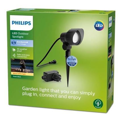 Philips - LED Āra prožektors LED/24W/230V 2700K IP44