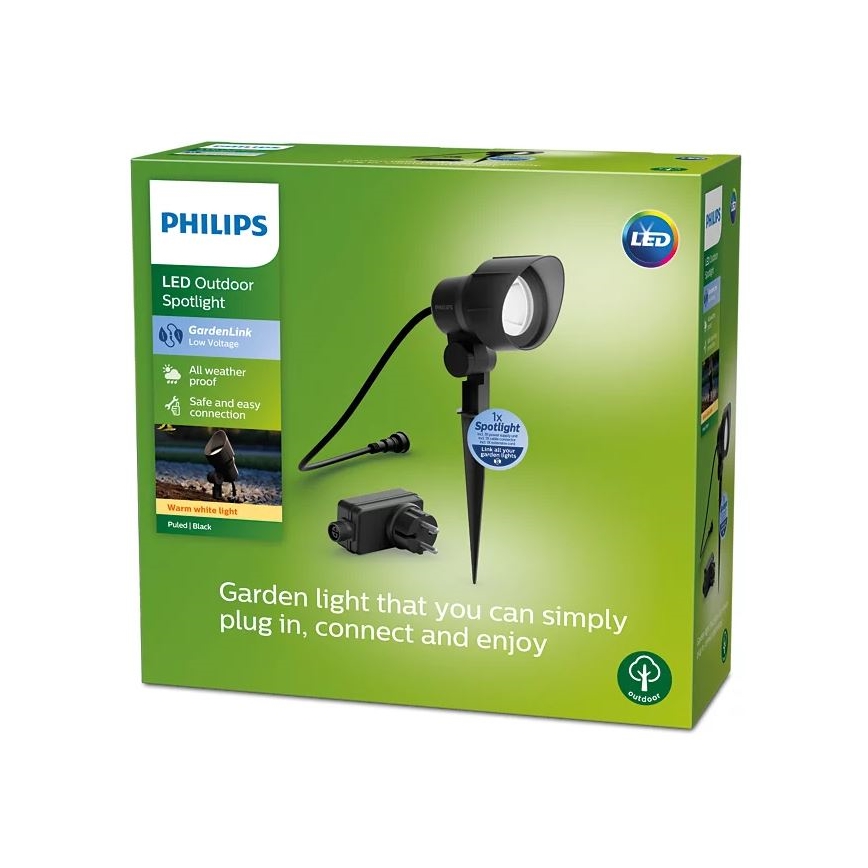 Philips - LED Āra prožektors LED/24W/230V 2700K IP44