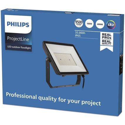 Philips - LED Āra prožektors PROJECTLINE LED/100W/230V IP65 4000K