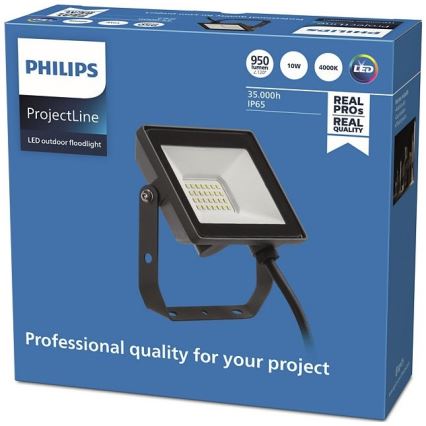 Philips - LED Āra prožektors PROJECTLINE LED/10W/230V IP65 4000K