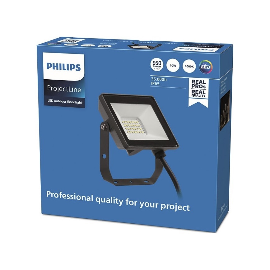 Philips - LED Āra prožektors PROJECTLINE LED/10W/230V IP65 4000K
