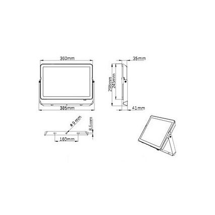 Philips - LED Āra prožektors PROJECTLINE LED/150W/230V IP65 4000K