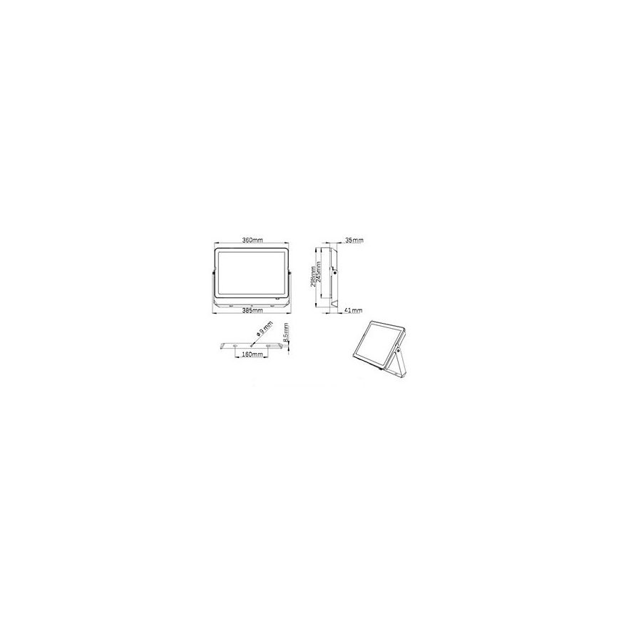 Philips - LED Āra prožektors PROJECTLINE LED/150W/230V IP65 4000K