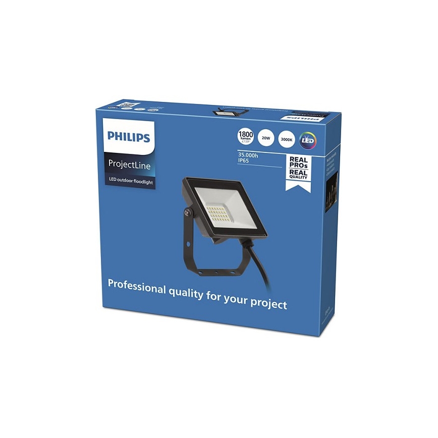 Philips - LED Āra prožektors PROJECTLINE LED/20W/230V IP65 3000K