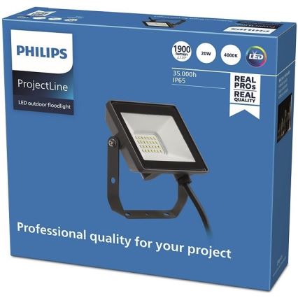 Philips - LED Āra prožektors PROJECTLINE LED/20W/230V IP65 4000K