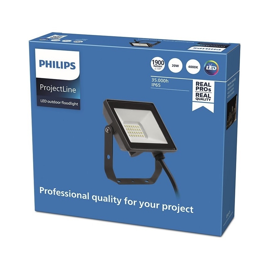 Philips - LED Āra prožektors PROJECTLINE LED/20W/230V IP65 4000K