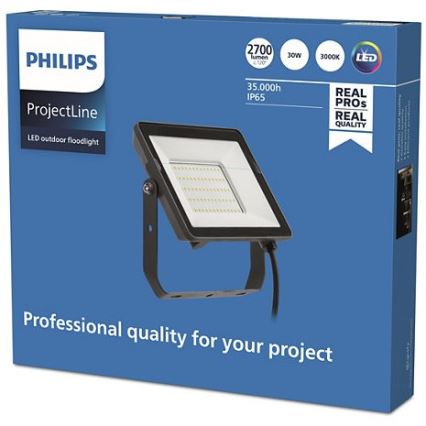 Philips - LED Āra prožektors PROJECTLINE LED/30W/230V IP65 3000K