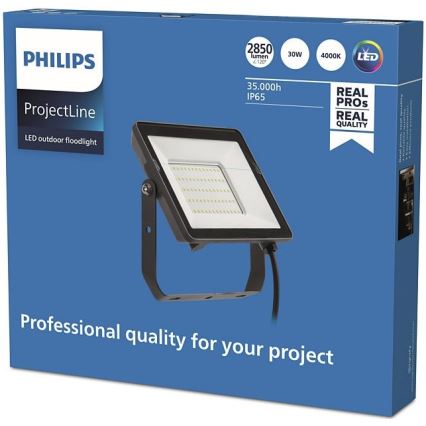 Philips - LED Āra prožektors PROJECTLINE LED/30W/230V IP65 4000K