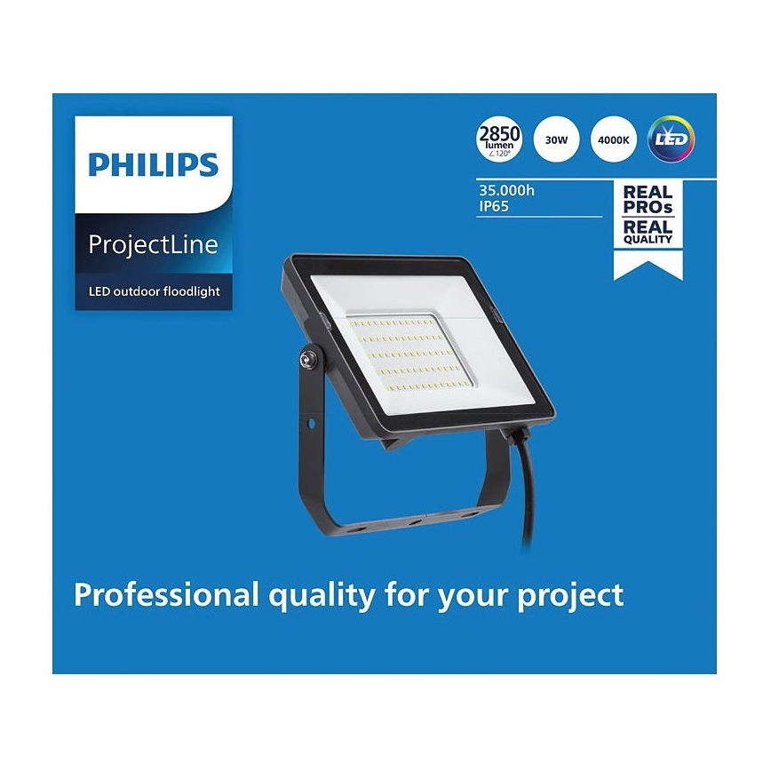 Philips - LED Āra prožektors PROJECTLINE LED/30W/230V IP65 4000K