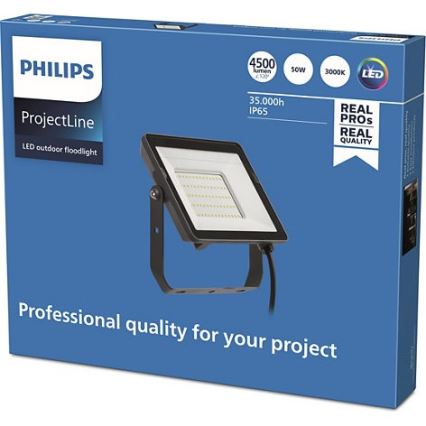 Philips - LED Āra prožektors PROJECTLINE LED/50W/230V IP65 3000K