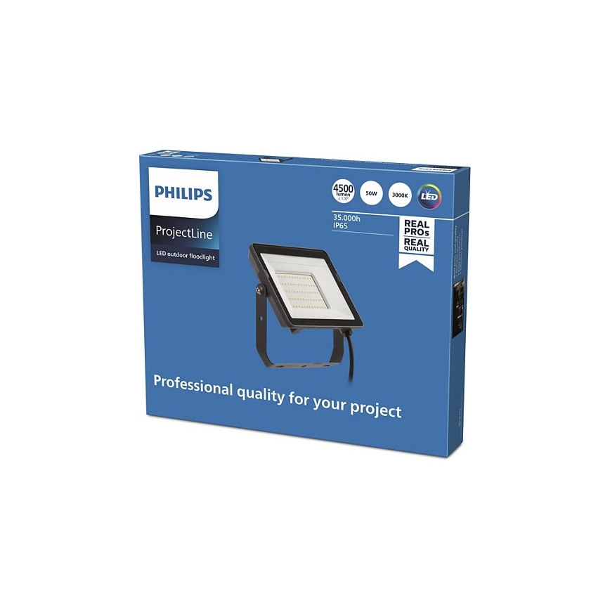 Philips - LED Āra prožektors PROJECTLINE LED/50W/230V IP65 3000K