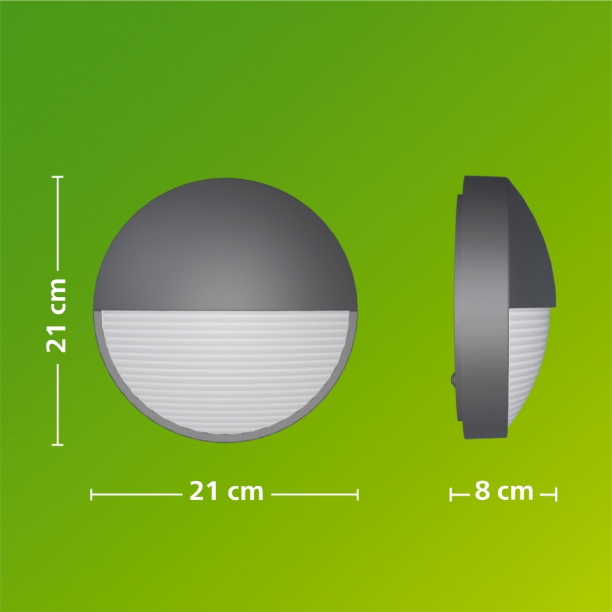 Philips - LED āra sienas gaismeklis CAPRICORN LED/4,3W/230V IP44