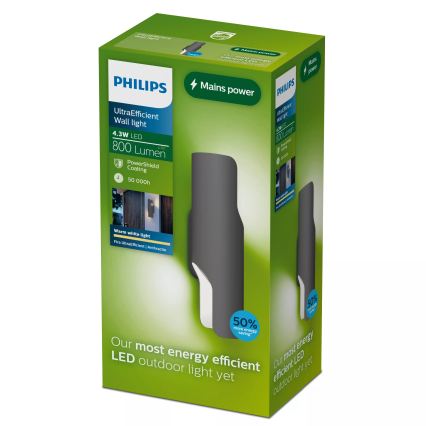 Philips - LED āra sienas gaismeklis FIRA LED/4,3W/230V 2700K IP44