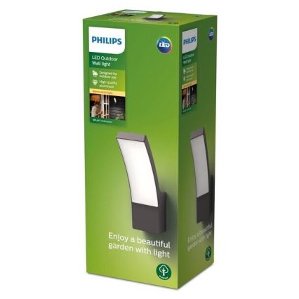 Philips - LED Āra sienas gaismeklis LED/12W/230V 2700K IP44