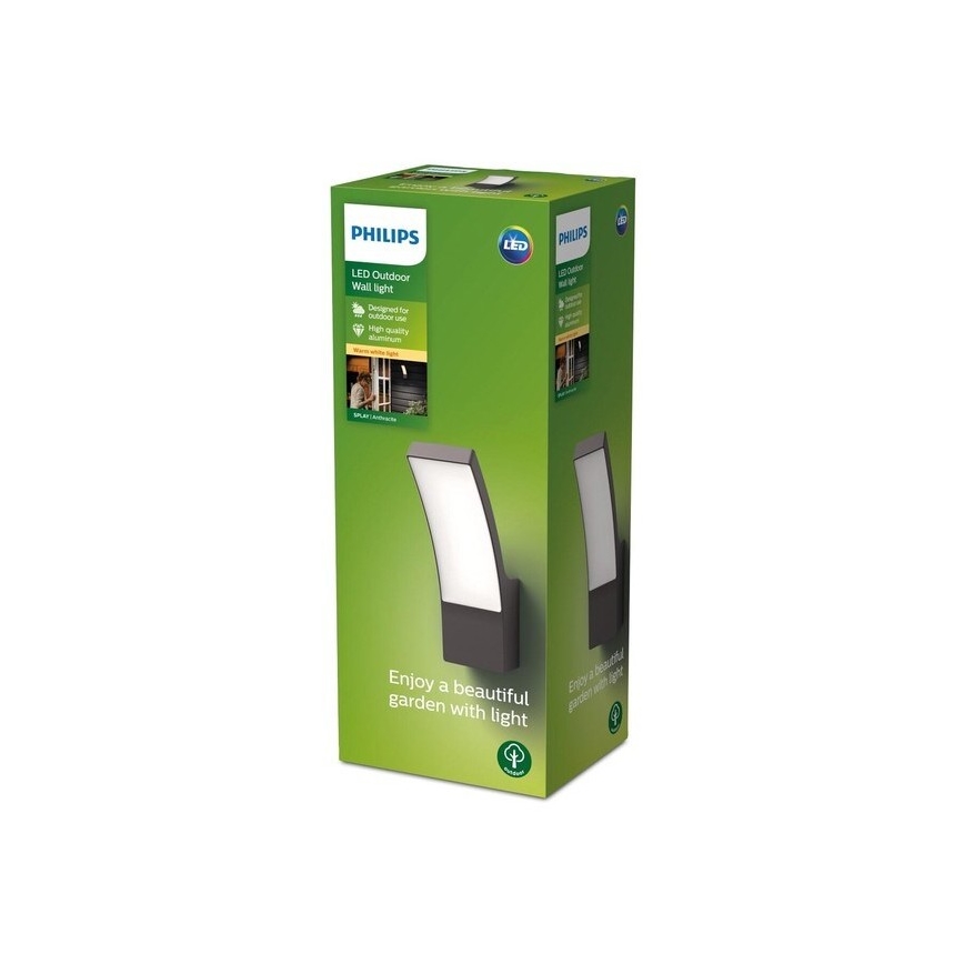 Philips - LED Āra sienas gaismeklis LED/12W/230V 2700K IP44
