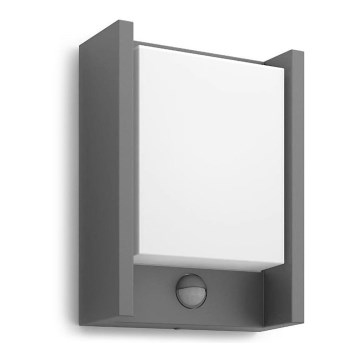 Philips - LED Āra sienas lampa ar sensoru ARBOUR LED/3,8W/230V 2700K IP44