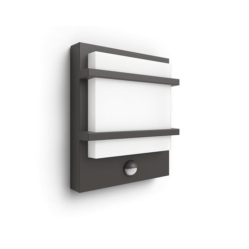 Philips - LED Āra sienas lampa ar sensoru PETRONIA LED/3,8W/230V IP44