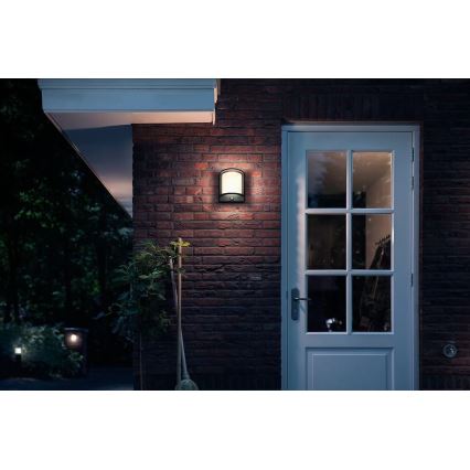 Philips - LED Āra sienas lampa ar sensoru SAMONDRA LED/3,8W/230V IP44