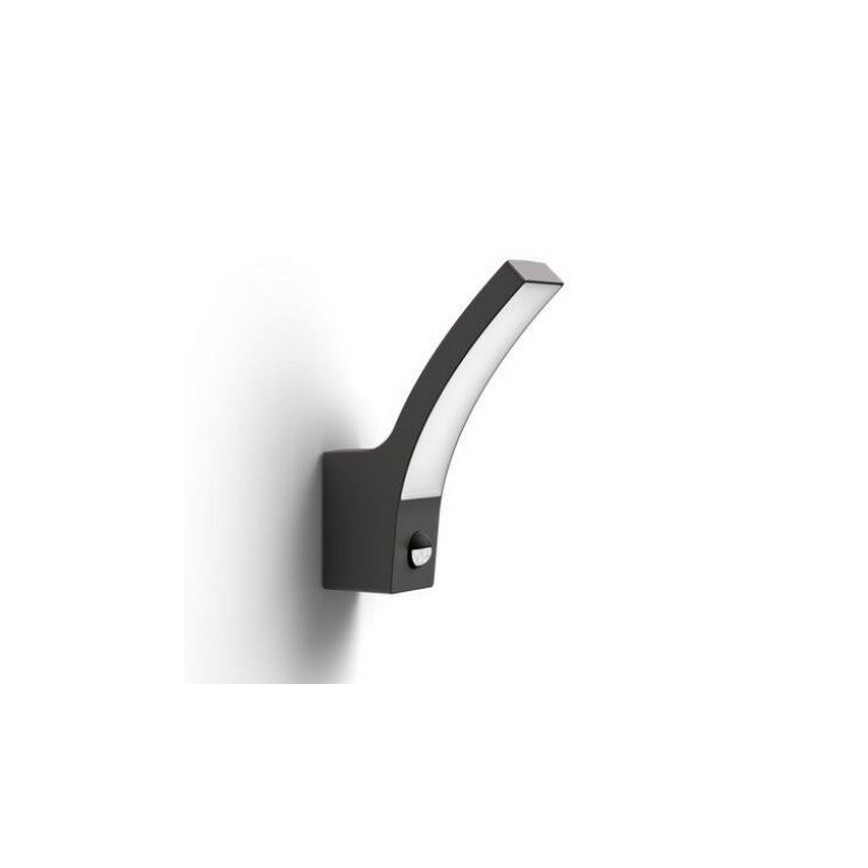 Philips-LED Āra sienas lampa ar sensoru SPLAY LED/12W/230V 2700K IP44
