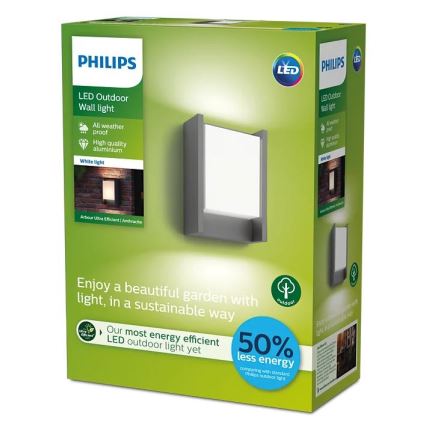 Philips - LED Āra sienas lampa LED/3,8W/230V 3000K IP44