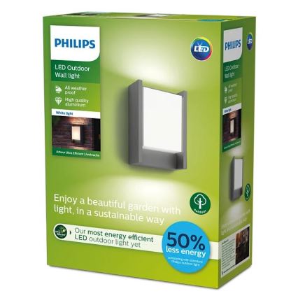 Philips - LED Āra sienas lampa LED/3,8W/230V IP44