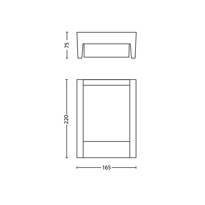 Philips - LED Āra sienas lampa LED/3,8W/230V 3000K IP44