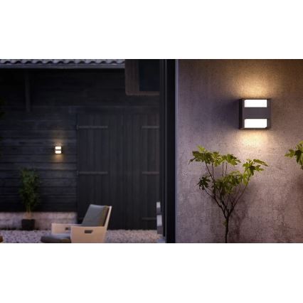 Philips - LED Āra sienas lampa ARBOUR LED/3,8W/230V 2700K IP44