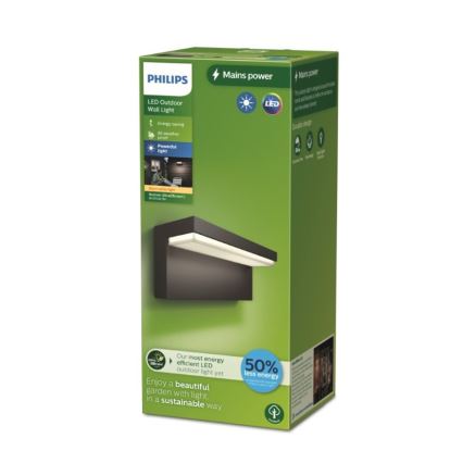 Philips - LED Āra sienas lampa BUSTAN LED/3,8W/230V 2700K IP44