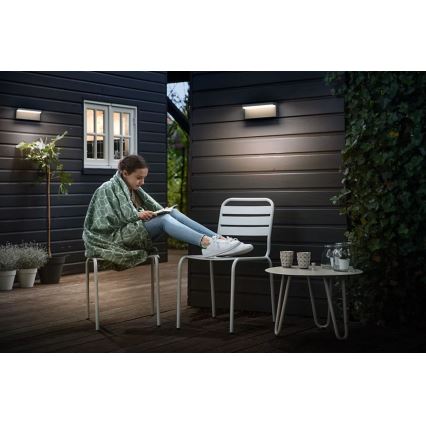 Philips - LED Āra sienas lampa BUSTAN LED/3,8W/230V 4000K IP44