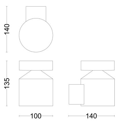 Philips - LED Āra sienas lampa LAVEN LED/6W/230V 2700K IP44