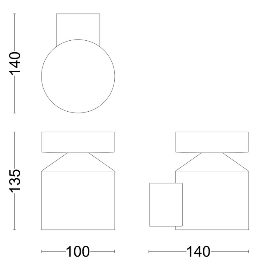 Philips - LED Āra sienas lampa LAVEN LED/6W/230V 2700K IP44