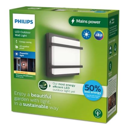 Philips - LED Āra sienas lampa PETRONIA LED/3,8W/230V IP44